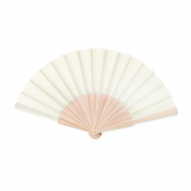 Logotrade promotional merchandise photo of: Manual hand fan wood