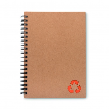 Logo trade promotional gifts picture of: Mineral paper notebook 70 line