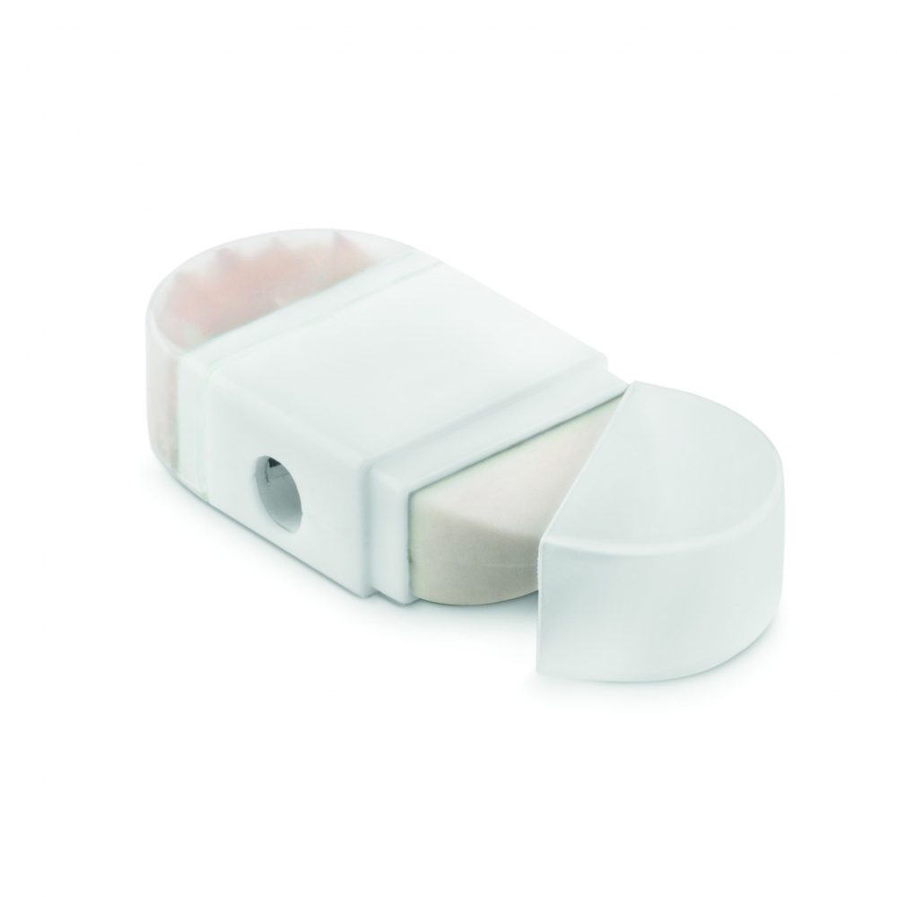 Logotrade advertising products photo of: Sharpener and eraser