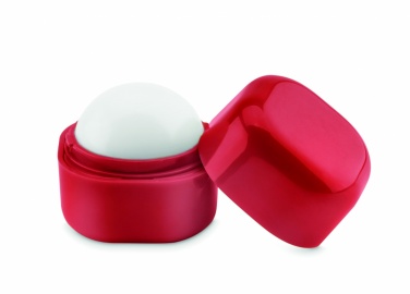 Logo trade promotional item photo of: Lip balm in cube box