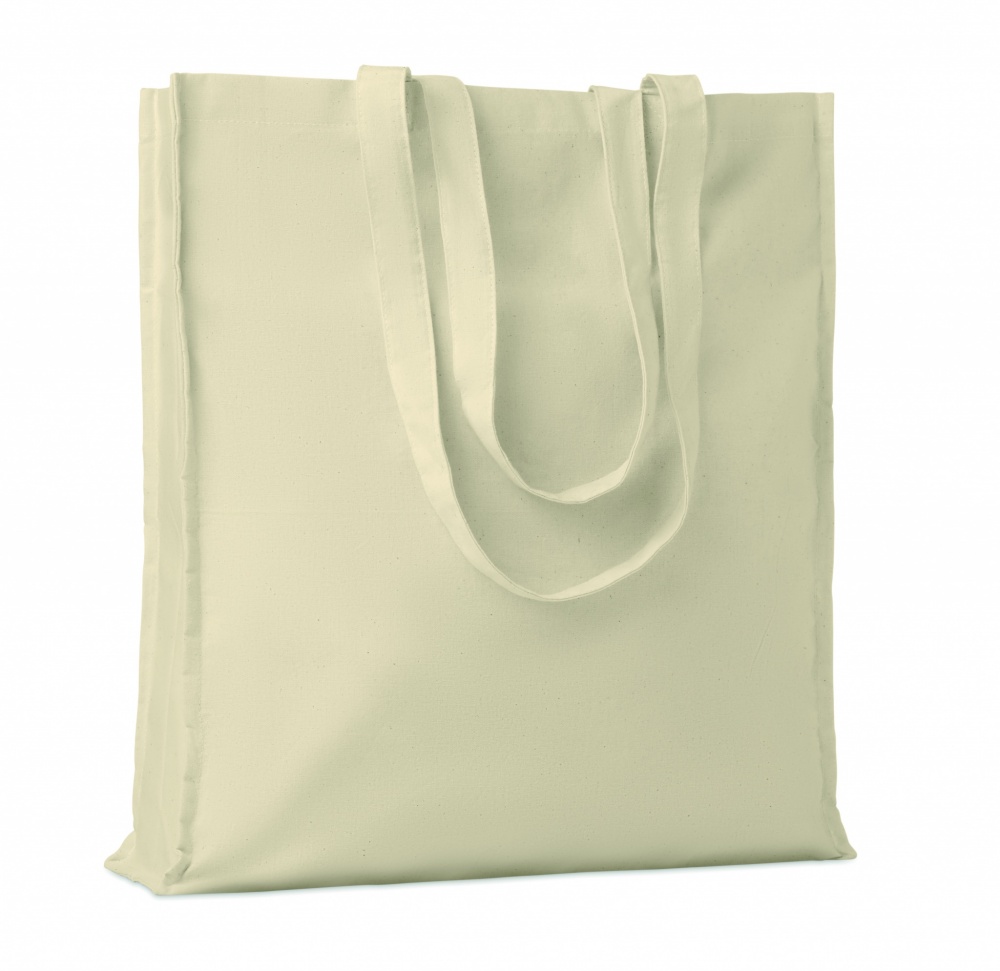 Logo trade promotional items image of: 140gr/m² cotton shopping bag