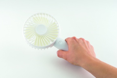 Logo trade advertising products image of: USB desk fan with stand 