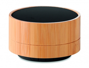 Logotrade promotional gifts photo of: 3W Bamboo wireless speaker