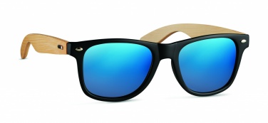 Logo trade promotional giveaways picture of: Sunglasses with bamboo arms RAKVERE