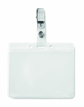 Logo trade corporate gifts picture of: PVC badge holder