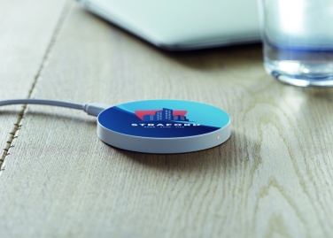 Logo trade promotional giveaways image of: Wireless charger 5W