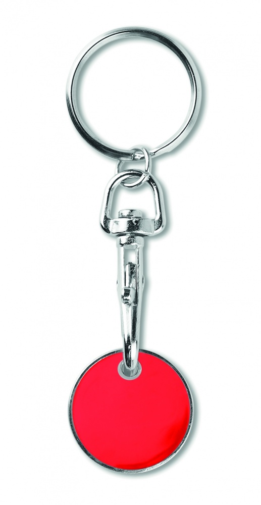 Logo trade corporate gift photo of: Key ring token (€uro token)