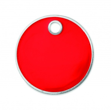 Logo trade promotional giveaways image of: Key ring token (€uro token)