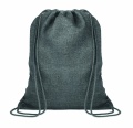 1200D heathered drawstring bag, Grey