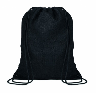 Logotrade promotional product picture of: 1200D heathered drawstring bag