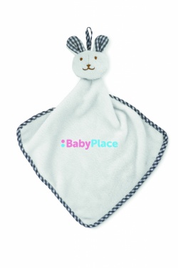 Logo trade promotional merchandise photo of: Plush rabbit design baby towel