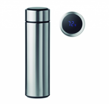 Logo trade promotional gifts picture of: Bottle with touch thermometer