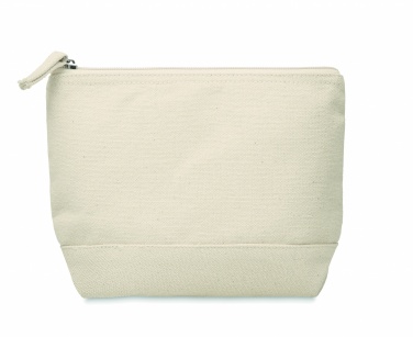 Logotrade promotional product image of: Bicolour cotton cosmetic bag