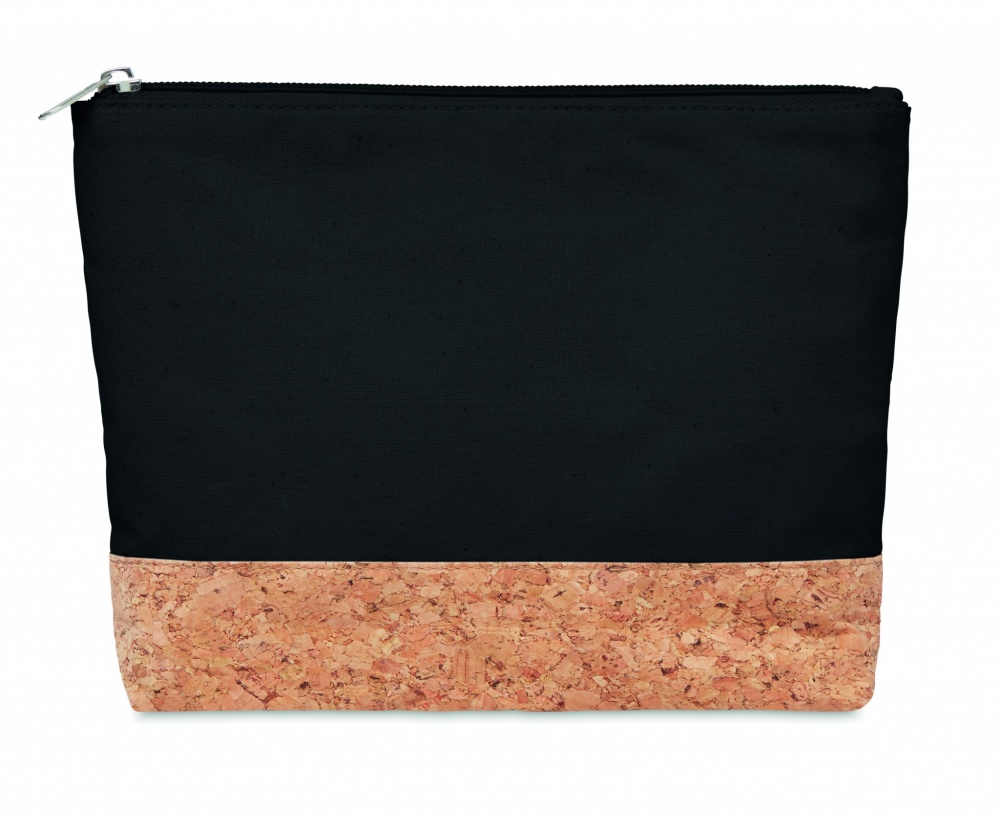 Logotrade business gift image of: Cork & cotton cosmetic bag