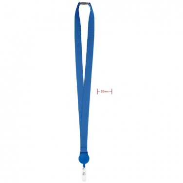 Logo trade promotional items picture of: Lanyard retractable clip