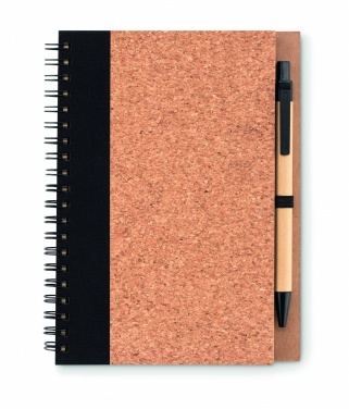 Logotrade promotional items photo of: Cork notebook with pen