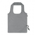 Foldable RPET shopping bag, Stone Grey