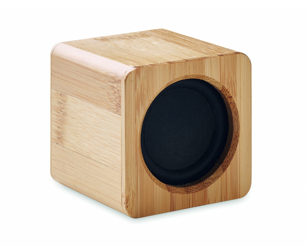 Logotrade corporate gift picture of: Bamboo wireless speaker