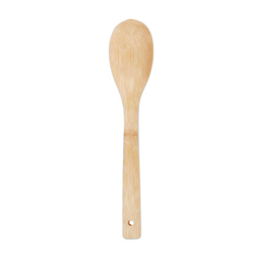 Logo trade promotional items image of: Spoon salad bamboo