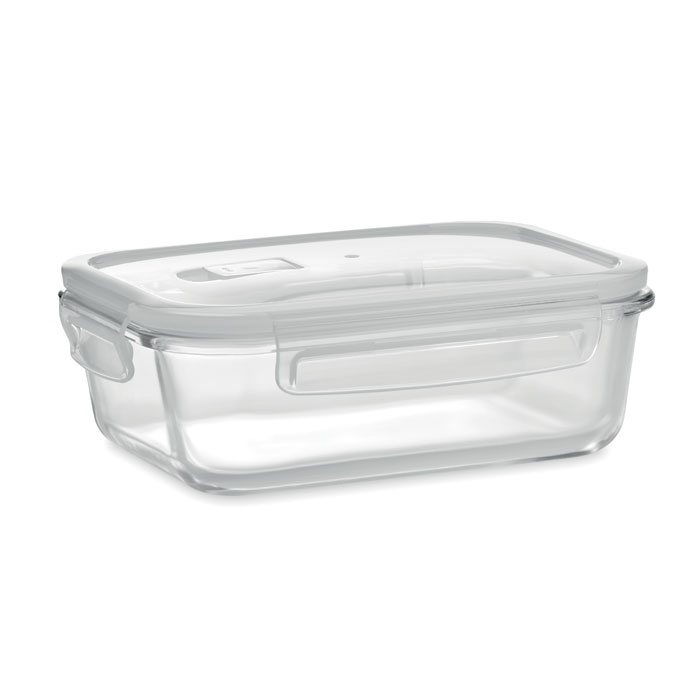 Logo trade advertising product photo of: Glass lunchbox & PP lid 900ml