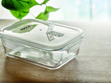 Logotrade promotional item picture of: Glass lunchbox & PP lid 900ml