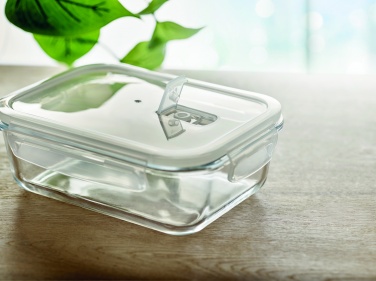 Logotrade promotional product image of: Glass lunchbox & PP lid 900ml