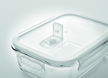 Logo trade advertising product photo of: Glass lunchbox & PP lid 900ml