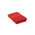 Towel organic cotton 100x50cm, Red