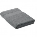 Towel organic cotton 140x70cm, Grey