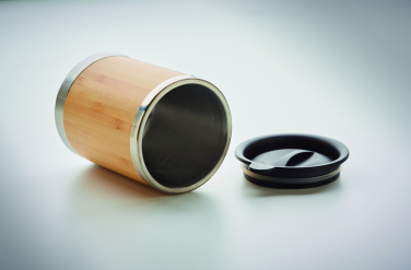 Logotrade promotional gift picture of: Tumbler in bamboo cover 250ml