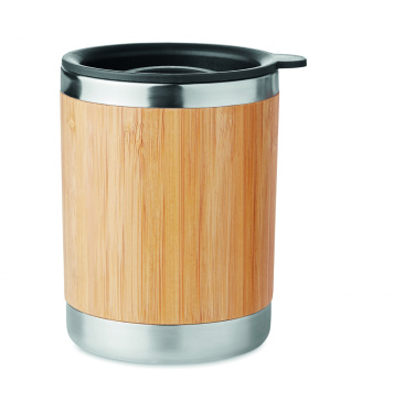 Logotrade promotional product image of: Tumbler in bamboo cover 250ml