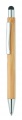 Bamboo stylus pen blue ink, Wood