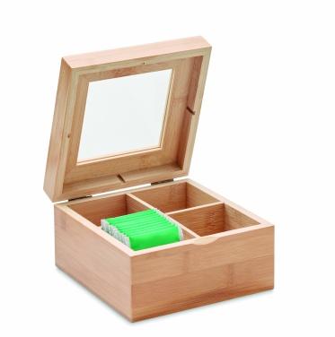 Logo trade corporate gifts picture of: Bamboo tea box