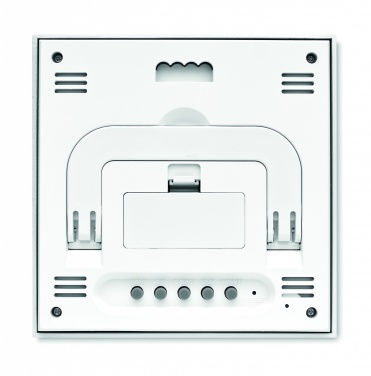 Logo trade promotional items image of: Weather station bamboo front