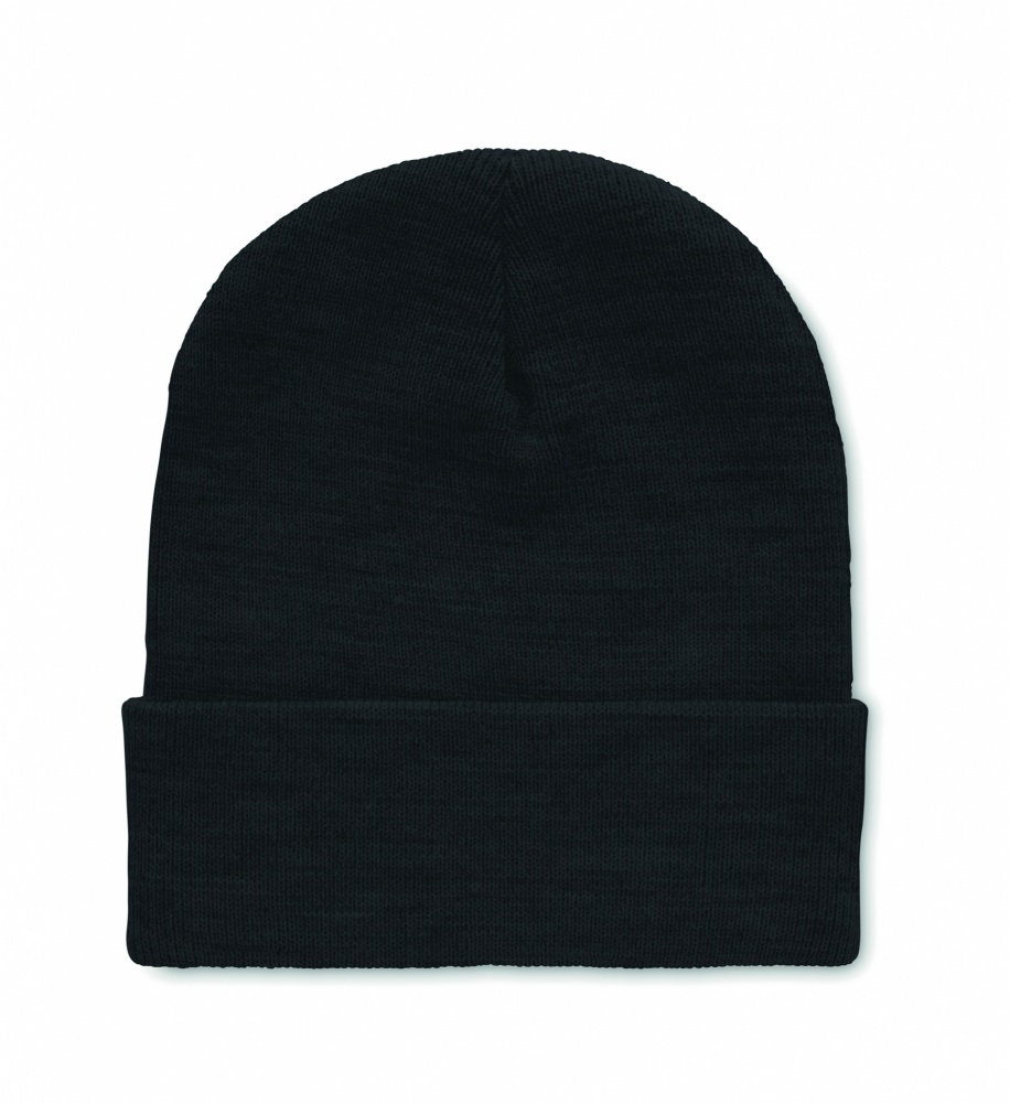 Logotrade promotional giveaways photo of: Beanie in RPET with cuff