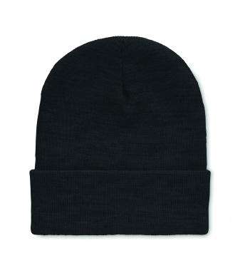 Logotrade advertising products photo of: Beanie in RPET with cuff