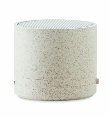 Logotrade promotional merchandise photo of: 3W speaker in wheat straw/ABS