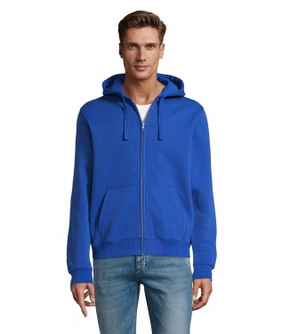 Logo trade promotional merchandise picture of: SPIKE MEN ZIP HOODIE SWEAT