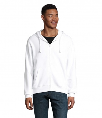 Logo trade promotional merchandise image of: SPIKE MEN ZIP HOODIE SWEAT