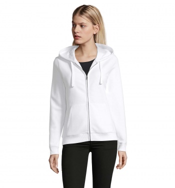 Logotrade promotional item image of: SPIKE WOMEN ZIP HOOD SWEAT