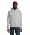 STELLAR Unisex Hooded Sweat, Grey Melange 2