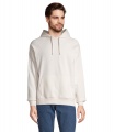 STELLAR Unisex Hooded Sweat, Off-White