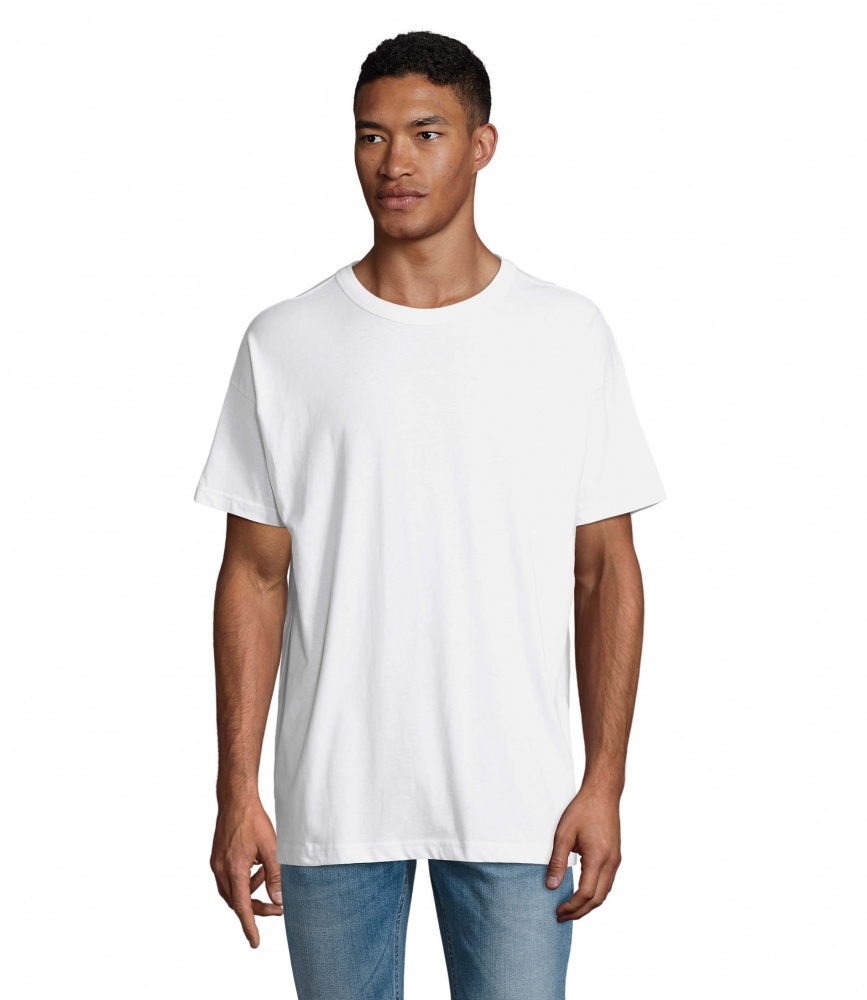 Logo trade promotional giveaway photo of: BOXY MEN OVERSIZED T-SHIRT