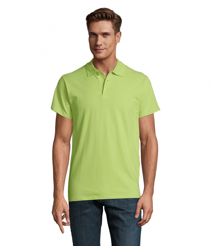 Logo trade corporate gifts picture of: SPRING II MEN Polo 210g