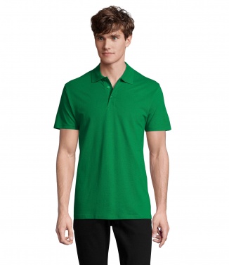 Logo trade promotional giveaways image of: SPRING II MEN Polo 210g