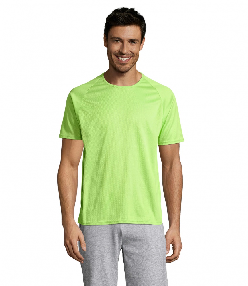 Logo trade advertising products image of: SPORTY MEN T-Shirt