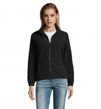 Logo trade promotional items image of: NORTH WOMEN ZIPPED FLEECE