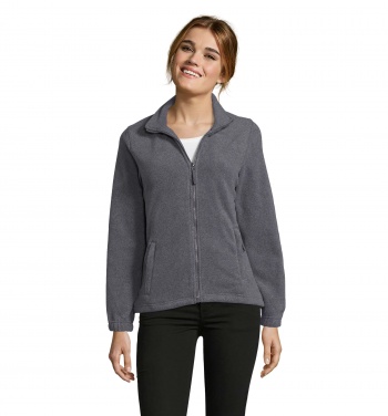 Logo trade promotional item photo of: NORTH WOMEN ZIPPED FLEECE