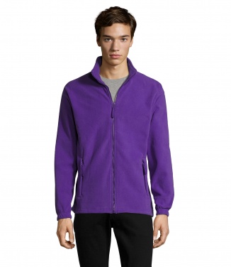 Logo trade promotional merchandise photo of: NORTH Zipped Fleece Jacket