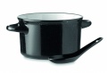 Ceramic vintage bowl 550 ml, Black